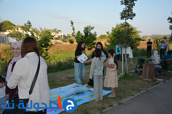 فعاليات باحضان الطبيعة في وادي قانا في جلجولية